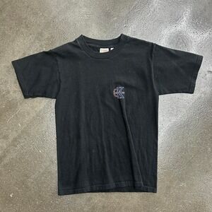 Vintage 90s Calvin Klein Fruit Of the Loom Size Small Cotton Baby Tee Shirt